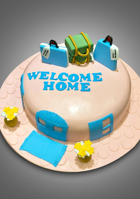 Welcome home Cake