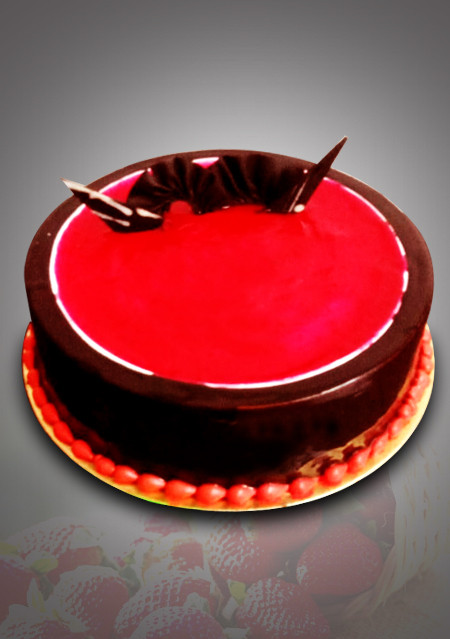 Choco Strawberry Gateaux Cake