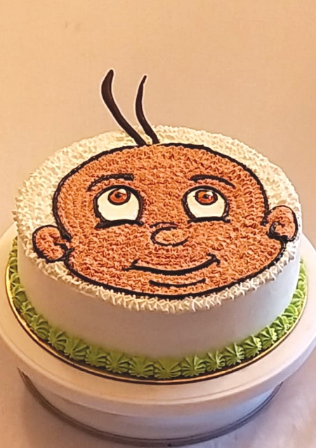 Chhota Bheem N Krishna Cake Online Delivery - Order Now With BGF