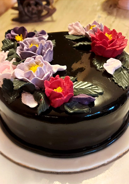 Black Fantasy Cake