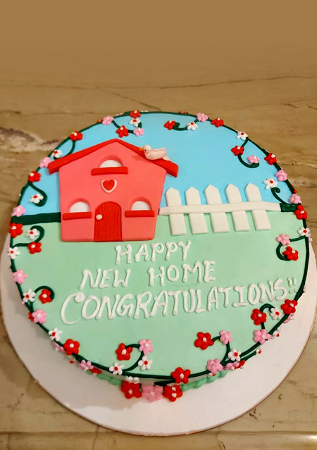 Home sweet home cake