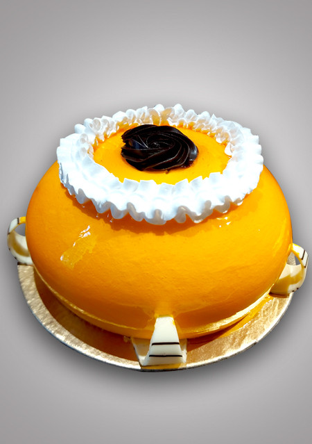 Tangerine Bouquet Cake