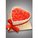Red Cupid's Basket Cake