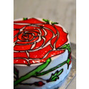 Crystal Rose Cake