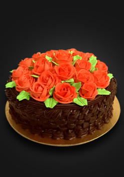 Rose Basket Cake
