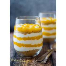 Mango Cheesecake in cup