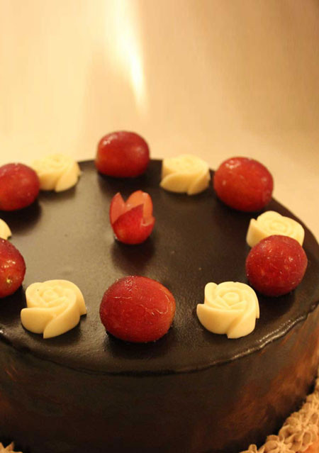 Choco Plum Gateaux Cake
