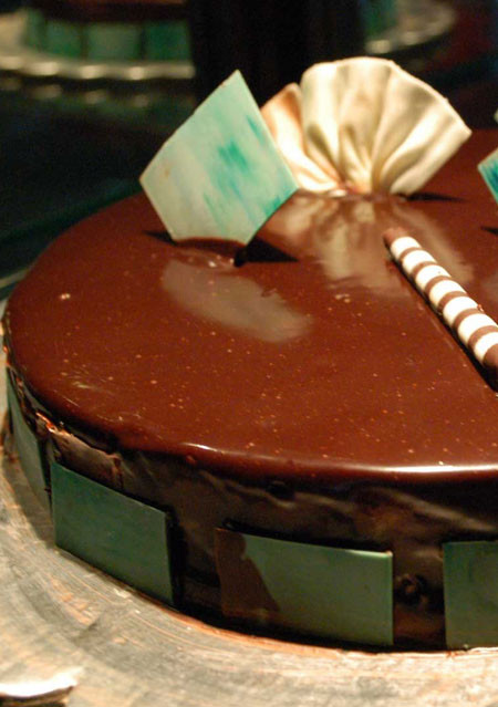 Choco Truffle Drum Cake