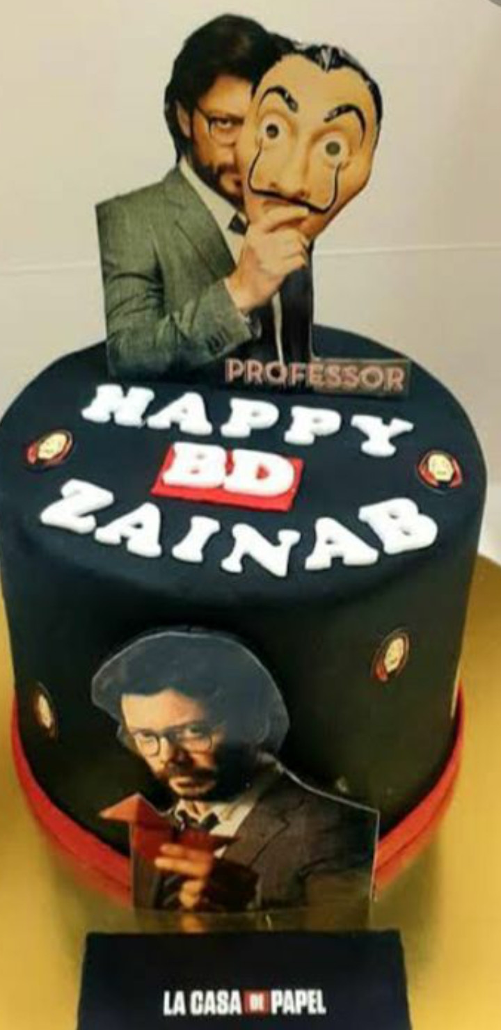 La casa de papel Cake