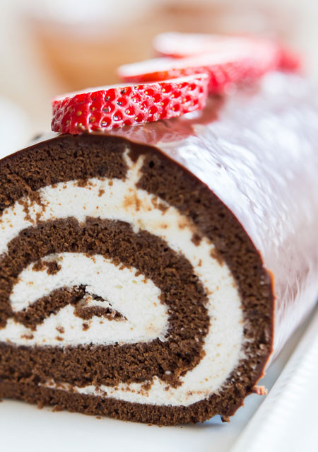 Chocolate Swiss Roll